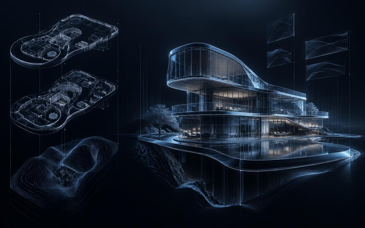 NEX Architecture & Luxury — Automação de projetos de arquitetura com IA.