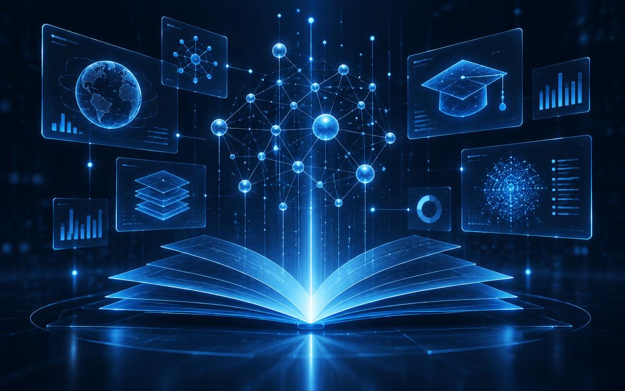 NEX Education — Aprendizagem adaptativa com evidência que registra origem e responsável.